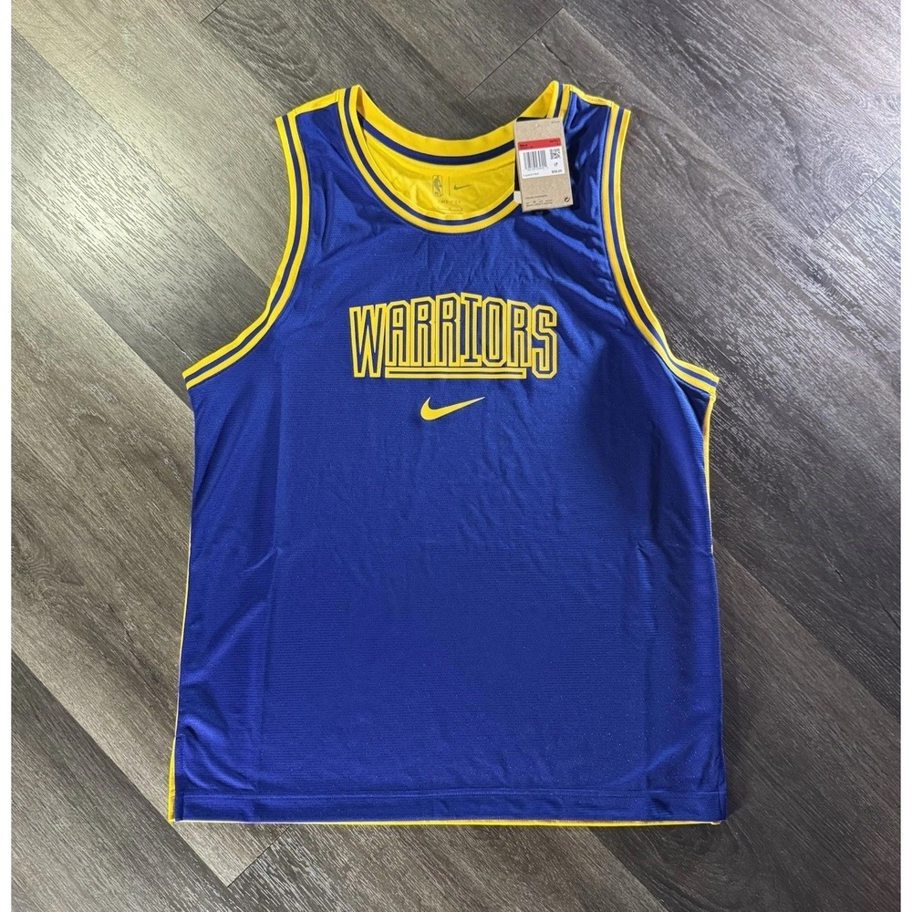 Golden State Warriors Nike NBA Jersey Tank Top Men Large